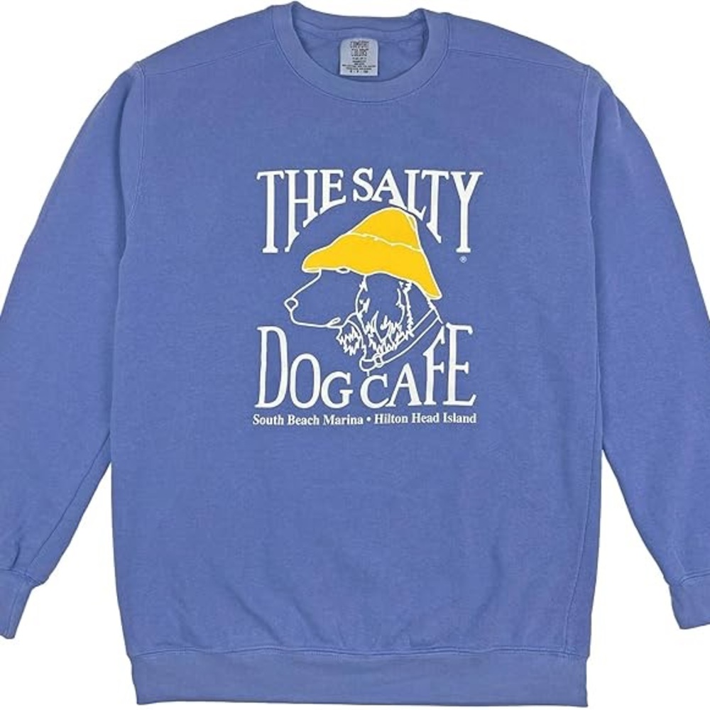 Blue Salty Dog Cafe Sweatshirt